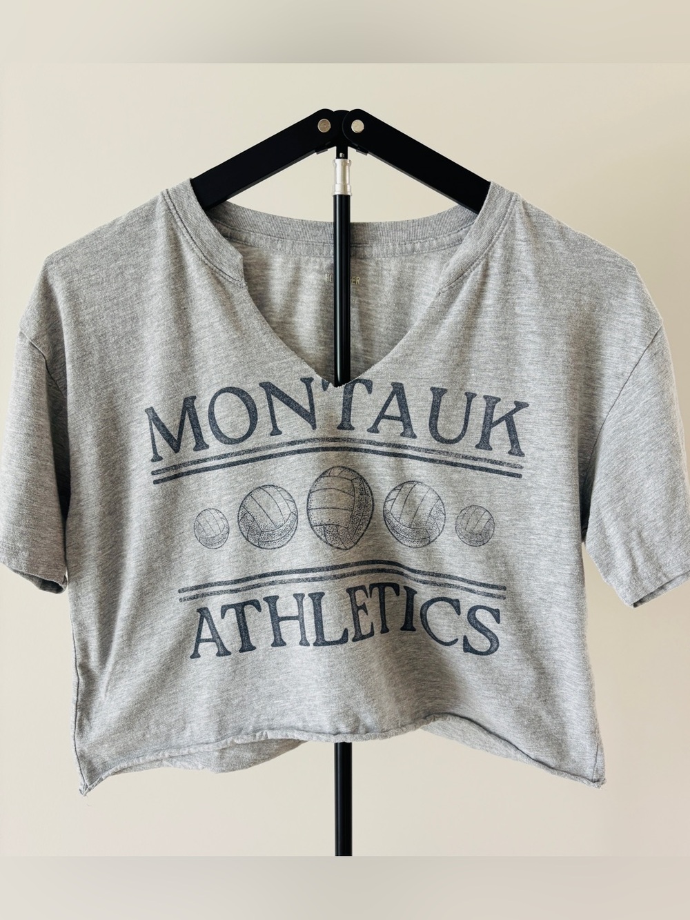 Hollister Montauk Athletics Oversized Graphic Tee
